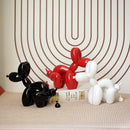GobekUsa Balloon Dog Sculpture: Funny Puppy Resin Craft for Home Decor