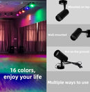GobekUsa LED RGB Spotlight with Remote Control for KTV Bar Disco Lighting