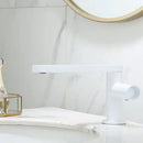 GobekUsa Brushed Gold Basin Faucet: Single Handle Brass Bathroom Mixer Tap