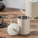 GobekUsa Glass Coffee Maker Pot Barista Kettle Stainless Steel Strainer Pitcher