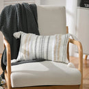 GobekUsa Boho Geometric Tufted Tassel Cushion Cover 30x50/45x45cm
