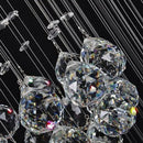 GobekUsa Crystal Ball Chandelier - Large Lustre De Cristal Design - D80xH300cm