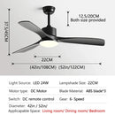 GobekUsa 52" DC Motor Ceiling Fan with LED Light & Remote Control