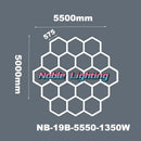 GobekUsa Hexagon LED Ceiling Light: High-Performance, Best-Selling, Honeycomb Design