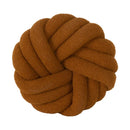 GobekUsa Knotted Ball Grey Throw Pillow for Bed Couch Living Room