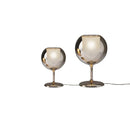 GobekUsa Gold Chrome Glass Table Decor Lamp for Luxury Living Room, Villa, Store, Cafe