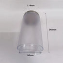 GobekUsa Black Silver Landscape Bollard Path Light for Garden Decoration