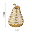GobekUsa Golden Pineapple Resin Sculpture Desk Decoration Art Statuette