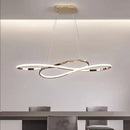 GobekUsa LED Chandelier Dining Kitchen Living Room Electroplated Upholstery Light