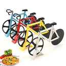 GobekUsa Bike Wheel Pizza Cutter Stainless Steel Slicer Chopper Kitchen Tool