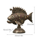 GobekUsa Blackfish Resin Steampunk Whale Figurine Classic Home Office Decor