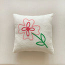 GobekUsa Christmas Cartoon Embroidered Pillow Covers for Festive Sofa Decor