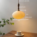 GobekUsa Ceramic LED Pendant Light Fixture Modern Hanging Lamp for Home Decor