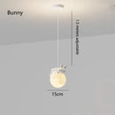 GobekUsa Astronaut Chandelier: Personalized Children's Room Decor Lighting for Warm Atmosphere
