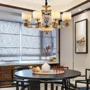 GobekUsa Chinese Jade Chandelier: Modern Living Room & Restaurant Décor
