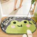 GobekUsa Cartoon Animal Bathroom Carpet - Non-slip Absorbent Soft Bath Rug