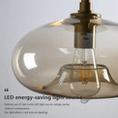 GobekUsa LED Glass Ceiling Light Chandeliers for Modern Living Spaces