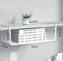 GobekUsa Kitchen Organizer Shelf Desk Storage Rack Mesh Basket Wardrobe Holders