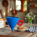 GobekUsa Heart Ceramic Coffee Mug Tea Cup Set, Conical Dining Table Milk Juice Container