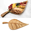 GobekUsa Leaf Shape Charcuterie Board Platter for Stylish Entertaining