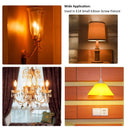 GobekUsa C35 LED Dimmable Glass Edison Bulbs 4W 6W 2700K 6000K Chandelier Lamp 110V 220V