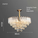 GobekUsa Crystal Indoor Chandelier: Postmodern LED Suspension Lamps for Luxe Living Room Decor