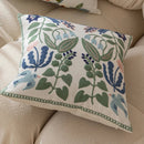 GobekUsa Embroidered Floral Office Cushion Pillowcase - 45x45CM