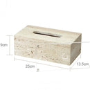 GobekUsa Beige Travertine Marble Bathroom Accessories Set - Soap Dispenser, Soap Dish, Reed Diffuser