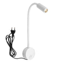 GobekUsa Bronze Gooseneck LED Wall Lamp Bedroom Bedside Sconce Spot Lighting