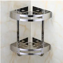 GobekUsa Gold Stainless Steel Bathroom Corner Shelf – Rose Gold Shower Caddy