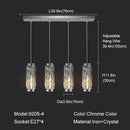 GobekUsa Gold Crystal Chandelier: Elegant Dining Room Pendant Lighting
