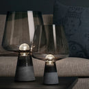 GobekUsa Leimu Cement Table Lamp - Modern Industrial Glass Desk Light