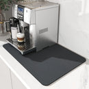 GobekUsa Espresso Machine Mat Absorbent Kitchen Coffeware for Countertops
