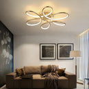 GobekUsa Golden Aluminum Ceiling Lights for Living Bedroom Kitchen Children's Room