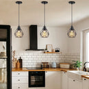 GobekUsa Industrial Loft Pendant LED Ceiling Light for Home Living Room Kitchen Decor