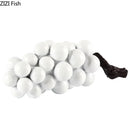 GobekUsa Grape Skewer Crafts Fruits Statue Desk Ornament