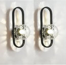 GobekUsa LED Glass Wall Sconce Lamp for Bedroom Living Room Staircase