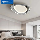 GobekUsa LED Chandeliers White Chrome Kitchen Light Fixture Modern Home Lighting