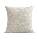 GobekUsa Boho Linen Cotton Pillow Cover with Tassels - Beige Square/Rectangular 45x45cm/30x50cm