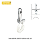GobekUsa Brass Bidet Faucet Set Dual Function Shattaf Sprayer Gold Sanitary Shower