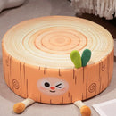 GobekUsa Cartoon Tree Stump Cushion for Bedroom, Sofa & Balcony Decoration