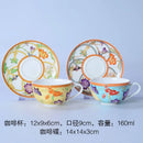 GobekUsa Bone China Dinnerware Set: Plate, Tea Cup, Saucer, Tray, Coffeeware, Kitchen dining