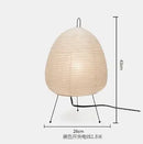 GobekUsa Japanese Rice Paper Floor Lamp by Noguchi Yong for Bedroom and Parlor Lighting