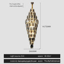 GobekUsa Crystal Chandelier for Luxe Modern European Villa Decor