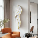 GobekUsa LED Feather Wall Sconces for Living Room Bedroom Hotel Hall Decor
