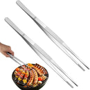 GobekUsa BBQ Tongs: Stainless Steel Churrasco Cooking Clip for Buffet & Restaurant