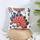 GobekUsa Boho Farmhouse Floral Square Pillow Cover Set of 2