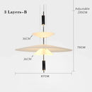 GobekUsa Designer Saucer UFO Pendant Light for Modern Home Decor