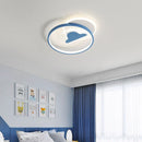 GobekUsa Kids Room LED Ceiling Chandelier Modern Nursery Study Hanging Lamp