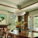 GobekUsa Bubble Silk Pendant Chandelier for Dining Living Room Kitchen Island & Bedroom